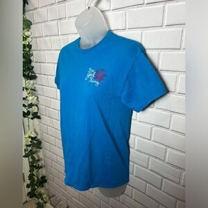 Girls short sleeve blue t-shirt /size S
